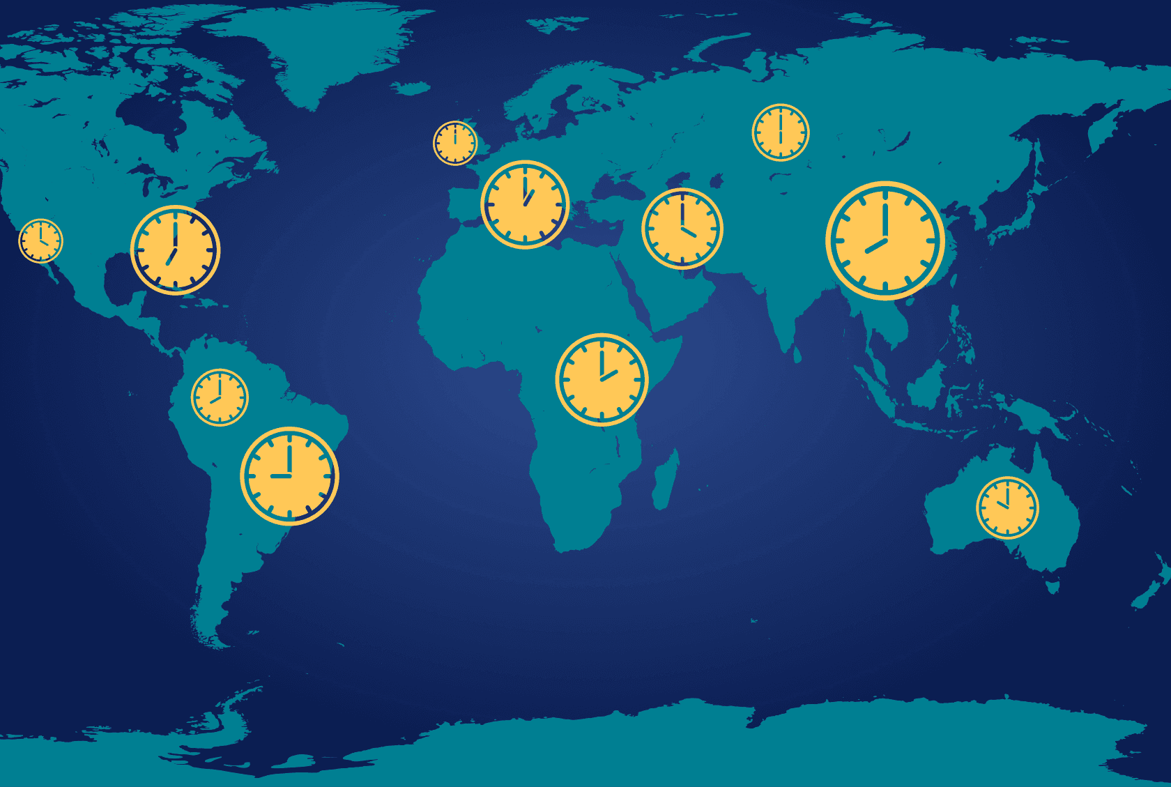 Blog post timezone banner